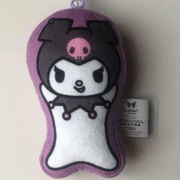 Hello Kitty Accessories - Kuromi Sanrio Hello Kitty Plush Backpack Clip Keychain NWT 2023 New Purple